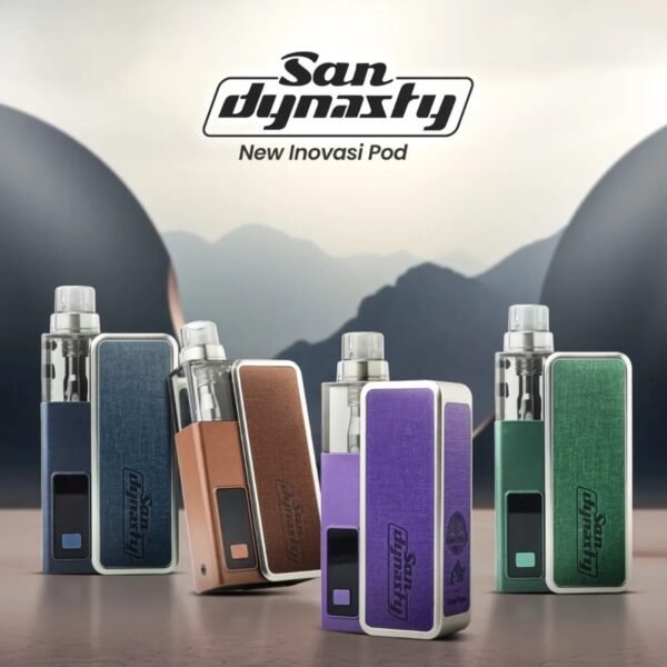 San Dynasty 小海豚電子煙主機 30W - 多色選擇可換倉款 San Dynasty 小海豚 30W 小煙主機|11色可選|輕巧可換倉電子煙|附空倉與配件