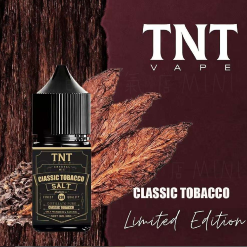 TNT煙油煙草系列 (3) TNT煙油煙草系列 TNT煙油 | TNT菸草系列電子煙油30ML | 原裝進口丁鹽小煙油 TNT SALT 煙草系列 菸草煙油 莫蘭迪煙油 金剛菸油 將軍菸草煙油 生命之樹菸油 楓葉菸油 小菸油 小煙油 蒸氣賣場